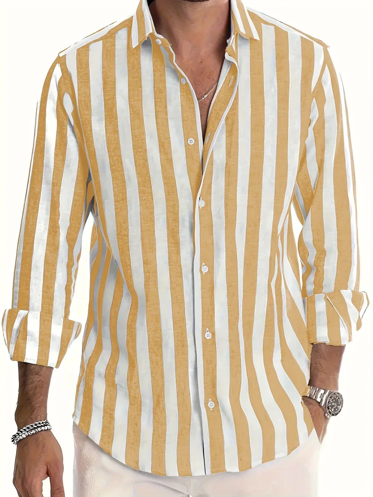 Glenn | Classic Striped Summer Shirt