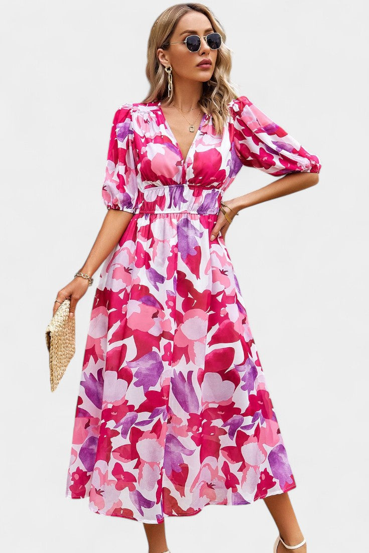 Ginessa | Floral Charm Summer Dress