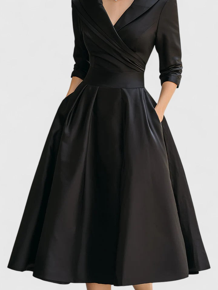 Marina | Elegant and Classic Midi Dress
