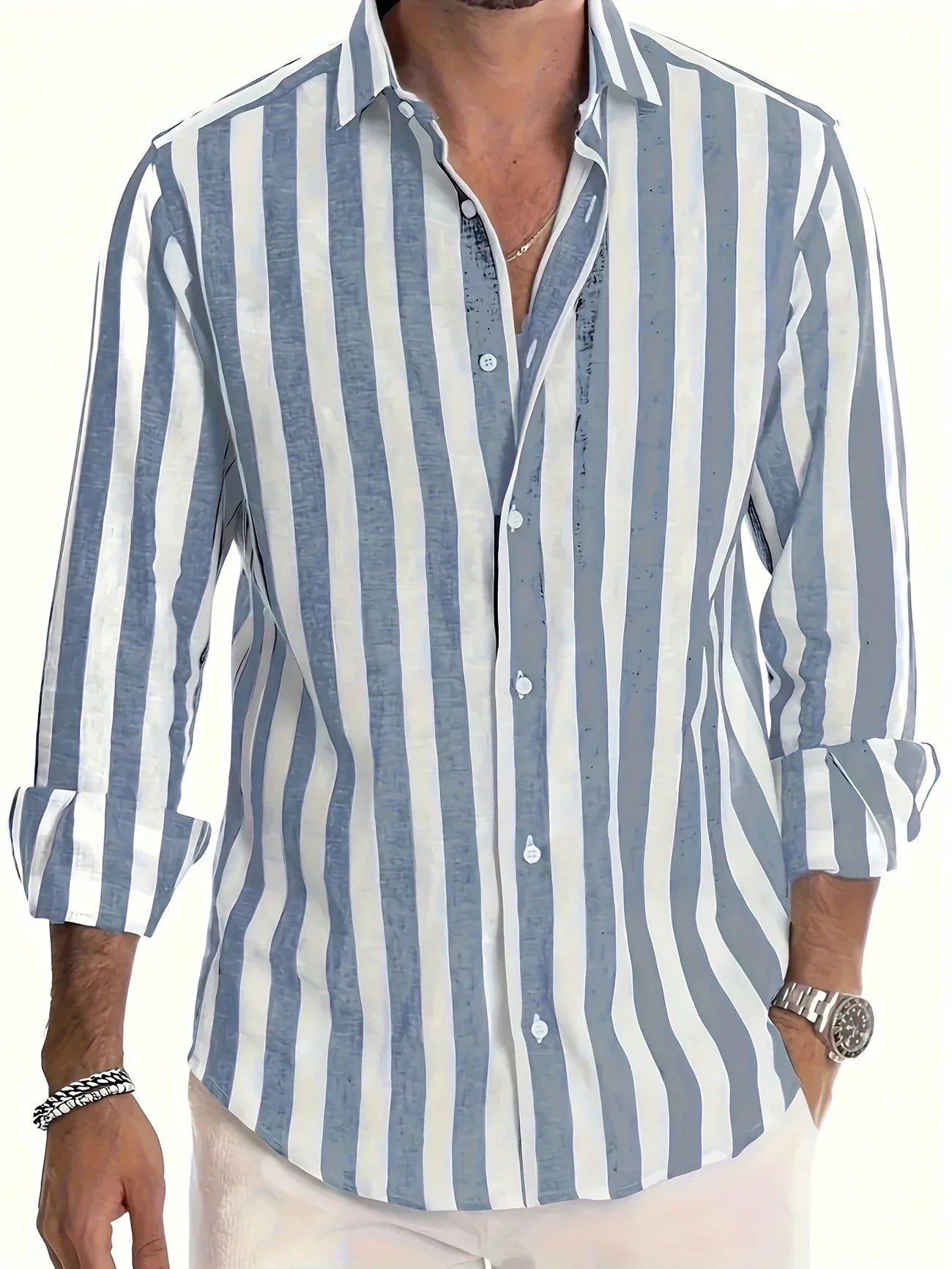 Glenn | Classic Striped Summer Shirt