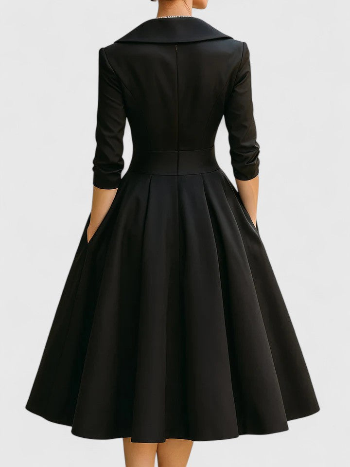 Marina | Elegant and Classic Midi Dress