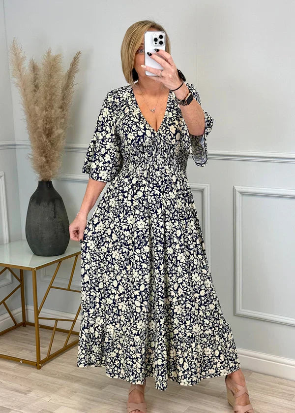 Ammie | Vibrant Summer Waist Dress