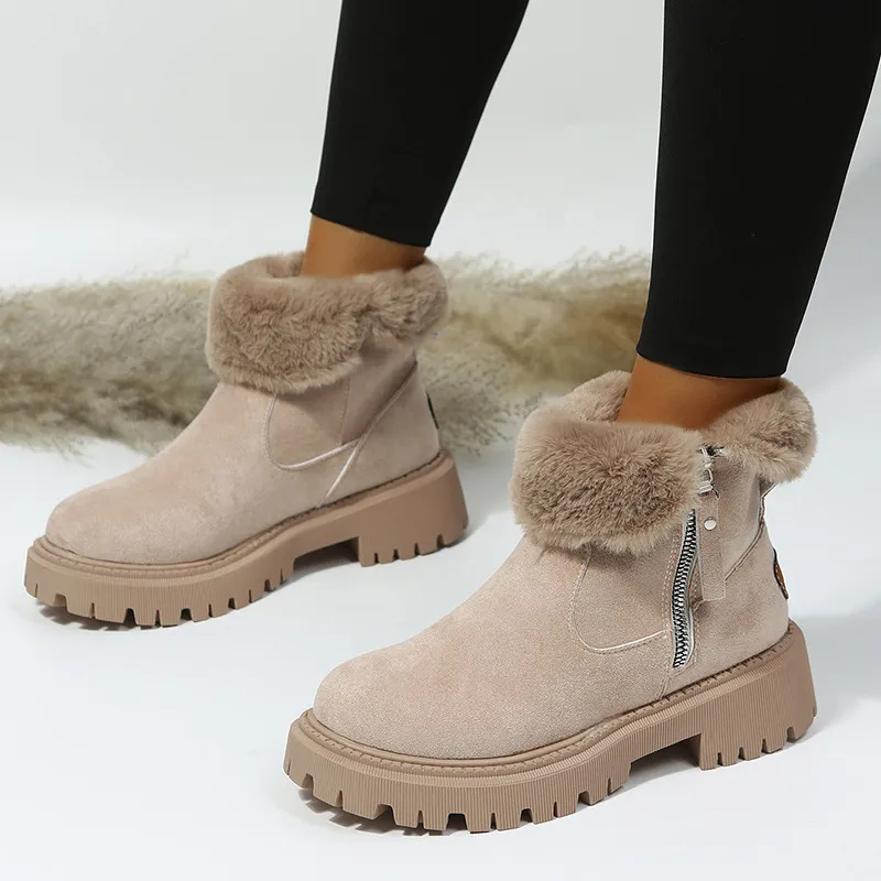 Nissa | Comfortable Chunky Winter Boots
