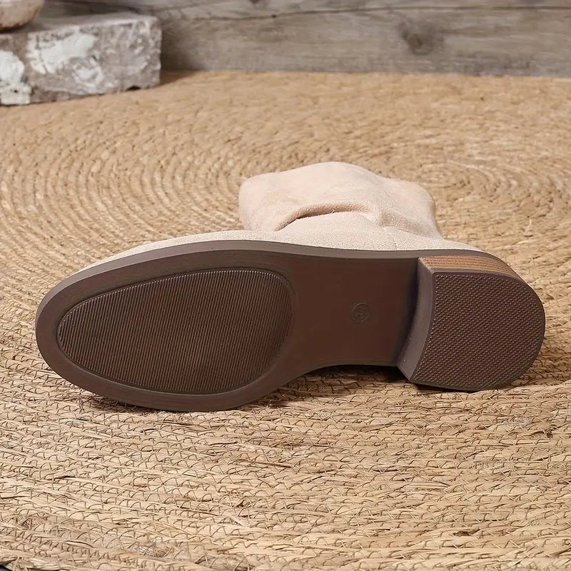 Mhikasa | Sleek Zip-Up Boots