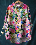 Alodia | Floral French Vintage Blouse