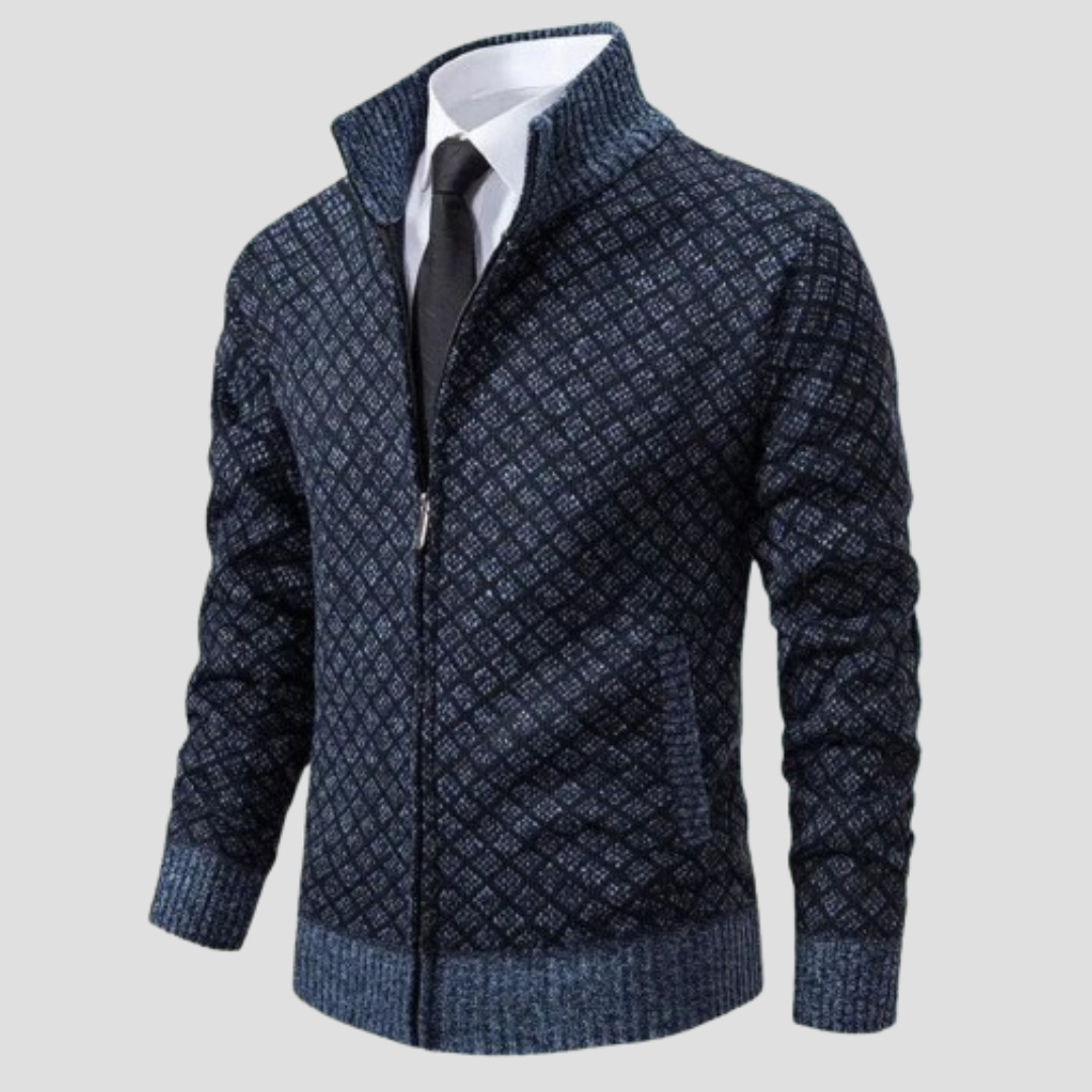 Lorenzo | Timeless Full-Zip Cardigan