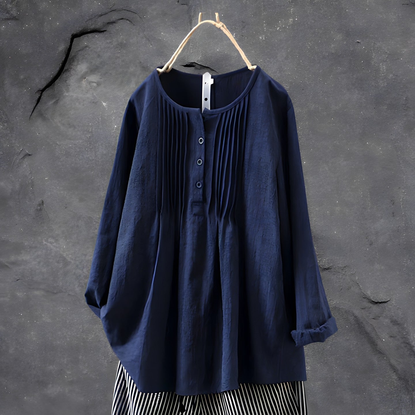 Clariz | Relaxed Tunic Blouse