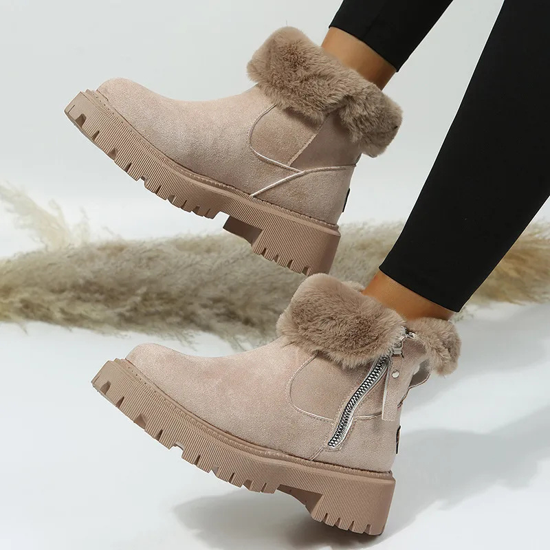 Nissa | Comfortable Chunky Winter Boots
