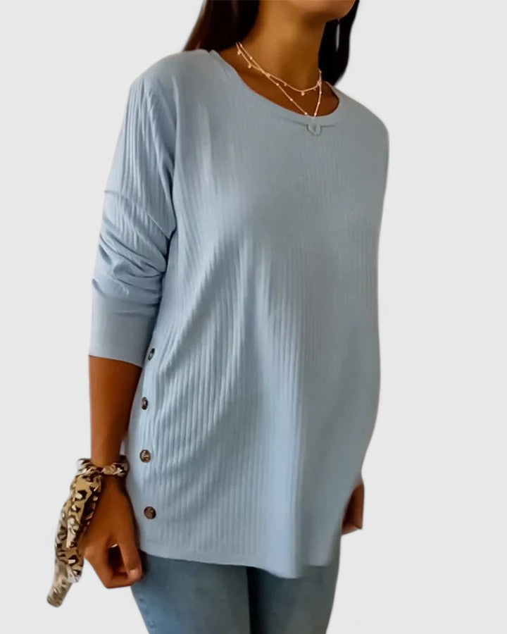 Maja | Stylish Crew Neck Top