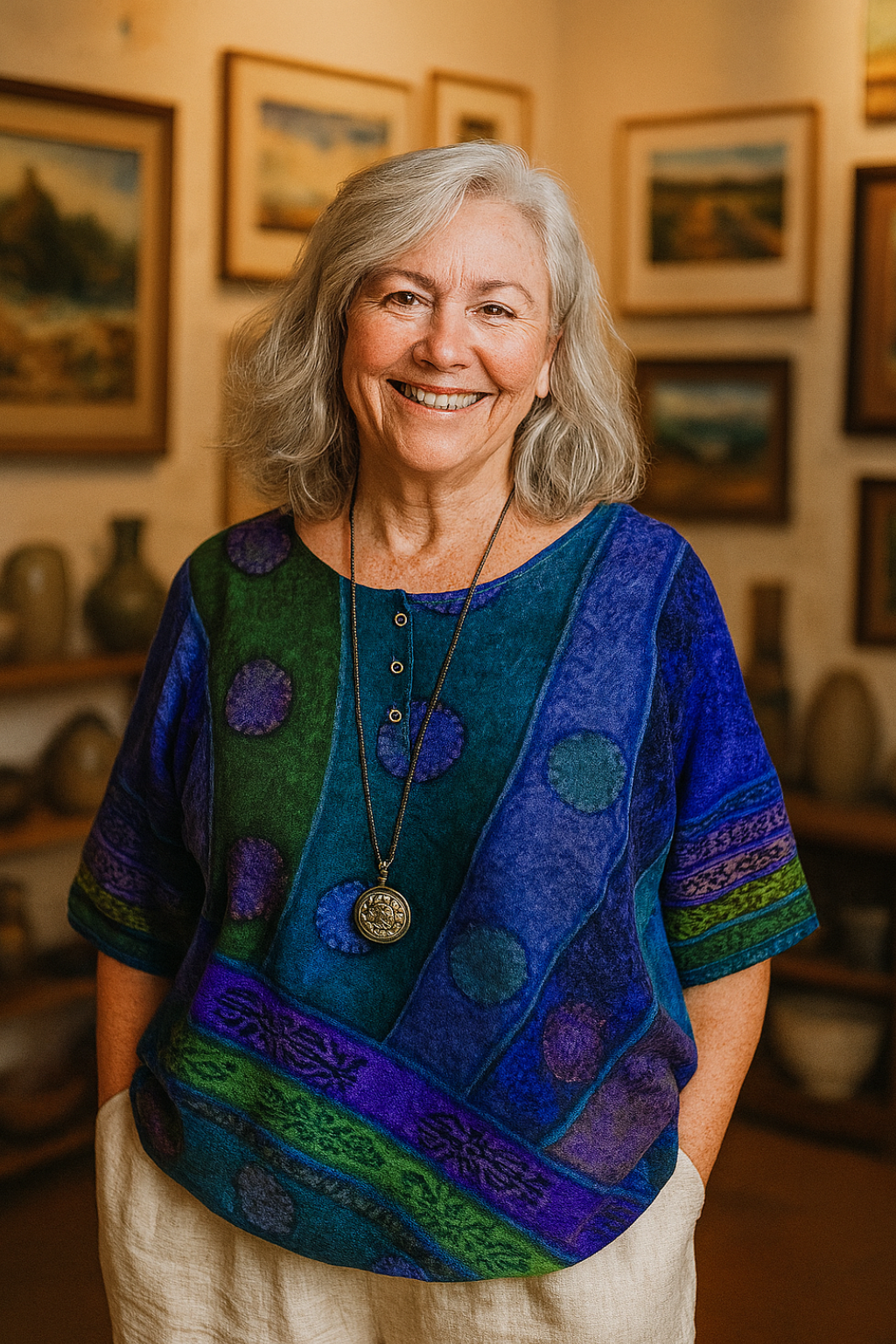 Yssa | Radiant Ethnic Tunic Top