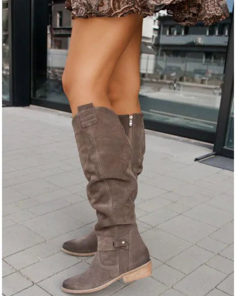 Noella | Elegant Longline Boots