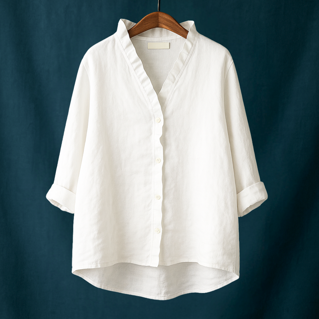 Joycelie | Cozy V-neck Blouse