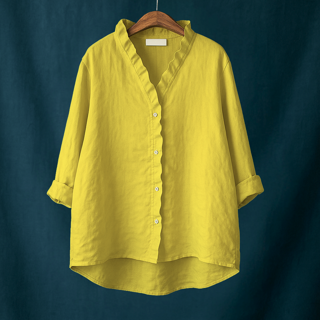 Joycelie | Cozy V-neck Blouse