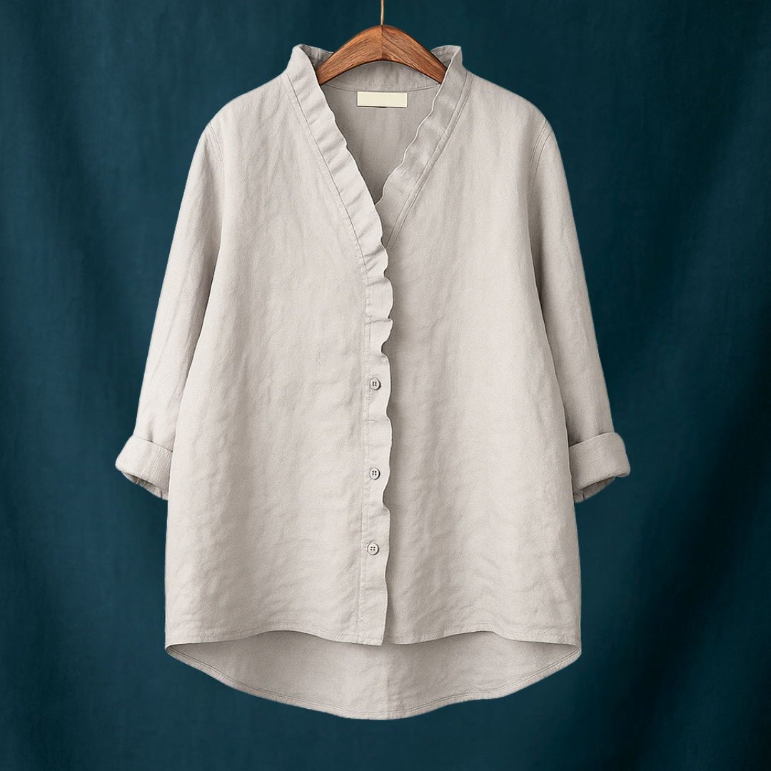 Joycelie | Cozy V-neck Blouse
