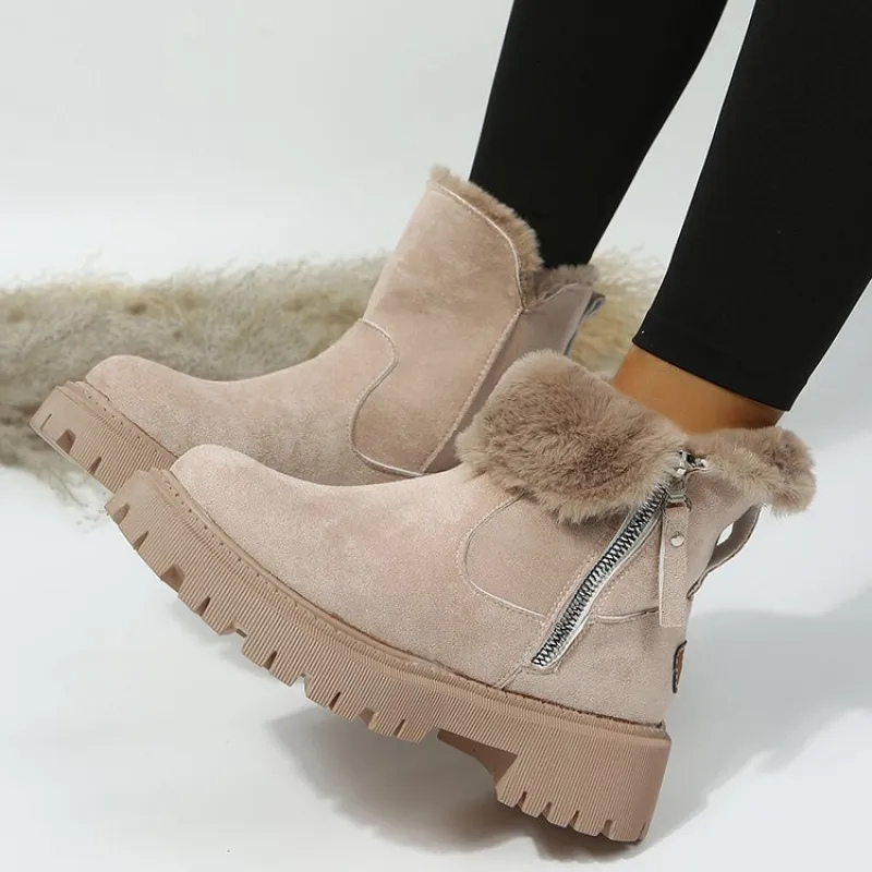 Nissa | Comfortable Chunky Winter Boots