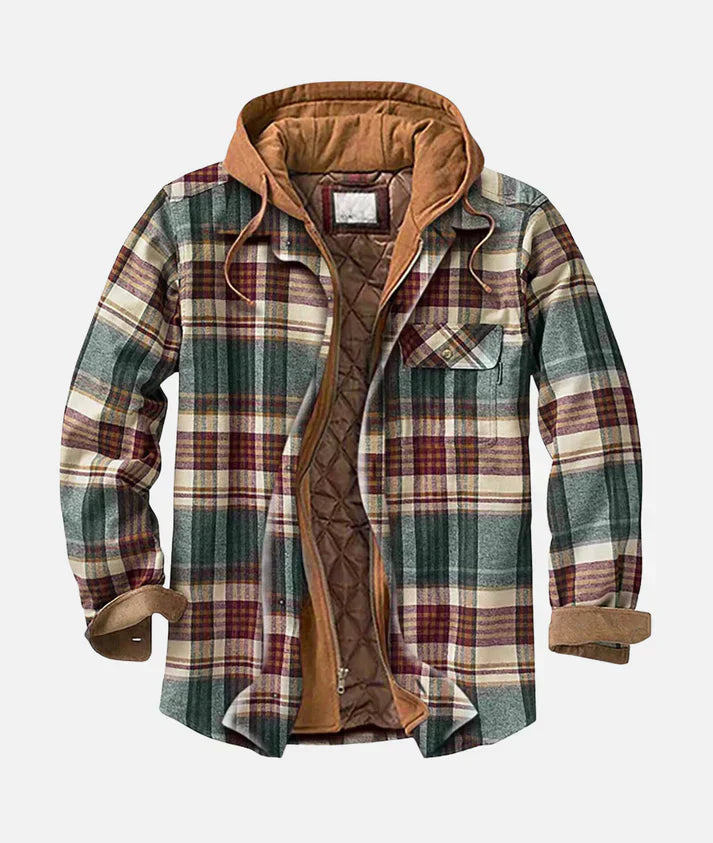 Drystan | Casual Patchwork Plaid Jacket