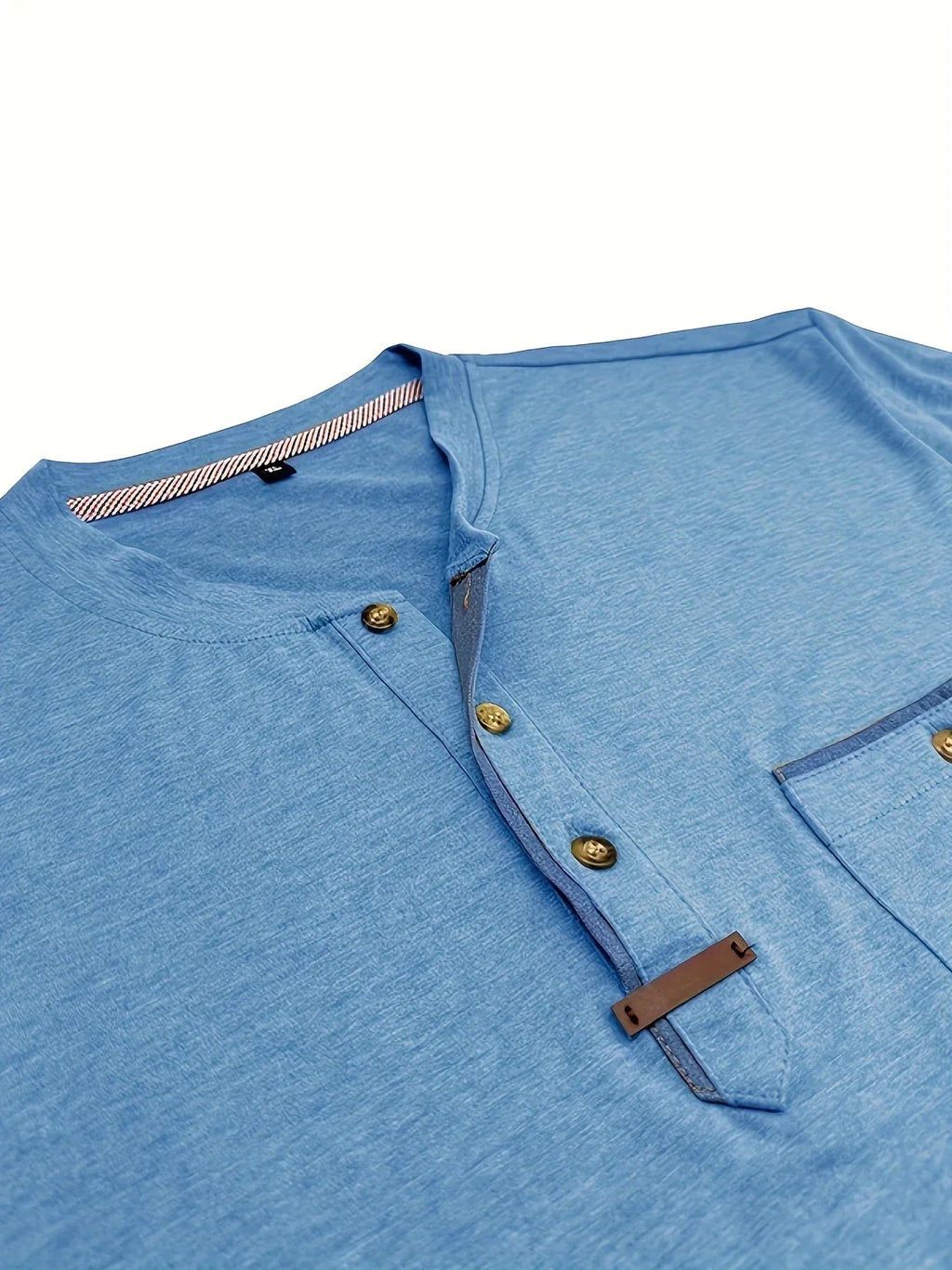 Slade | Classic Round Neck Pocket Shirt