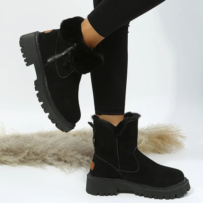 Nissa | Comfortable Chunky Winter Boots