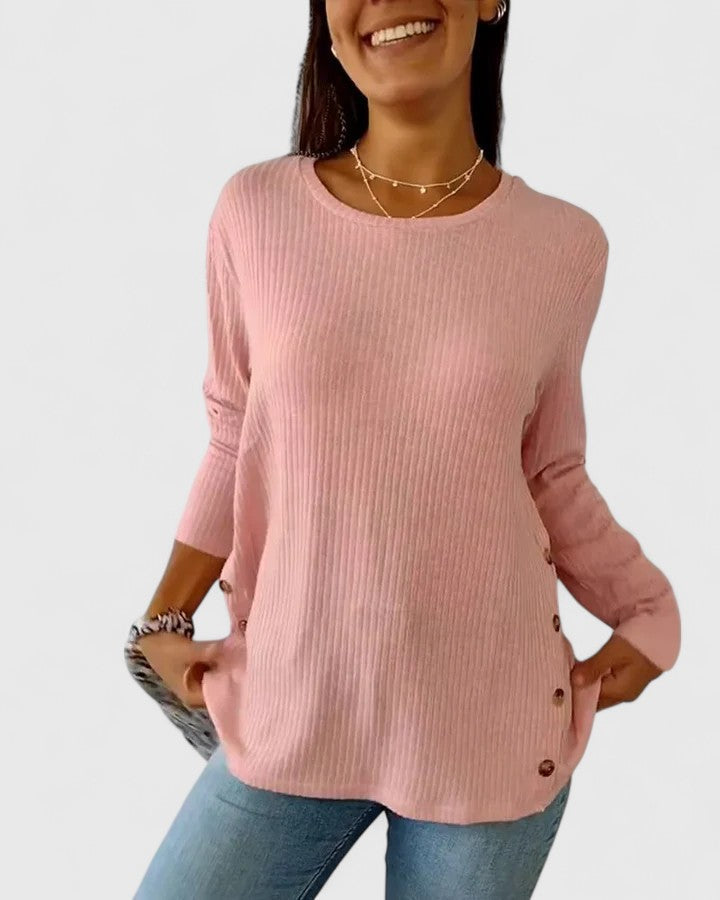 Maja | Stylish Crew Neck Top