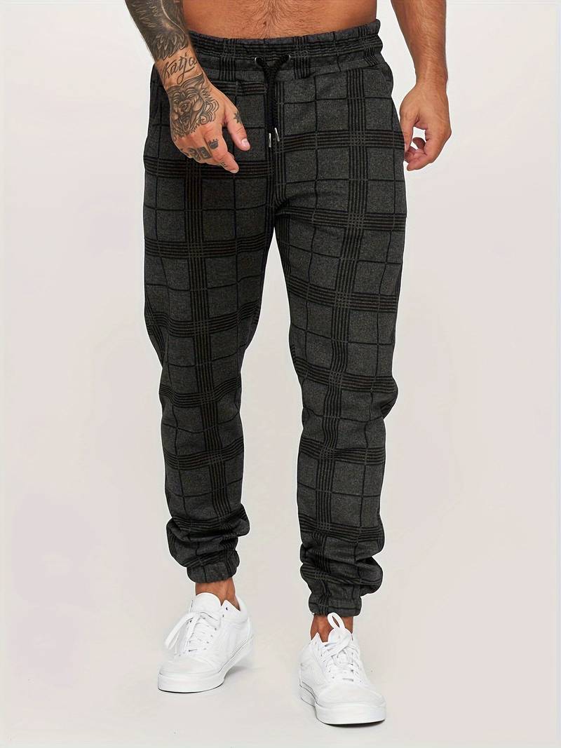 Renzo | Stylish Check Pants