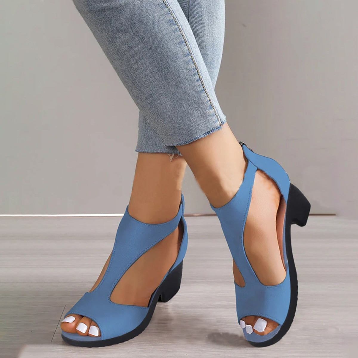 Serena | Cozy Orthopedic Heeled Sandals
