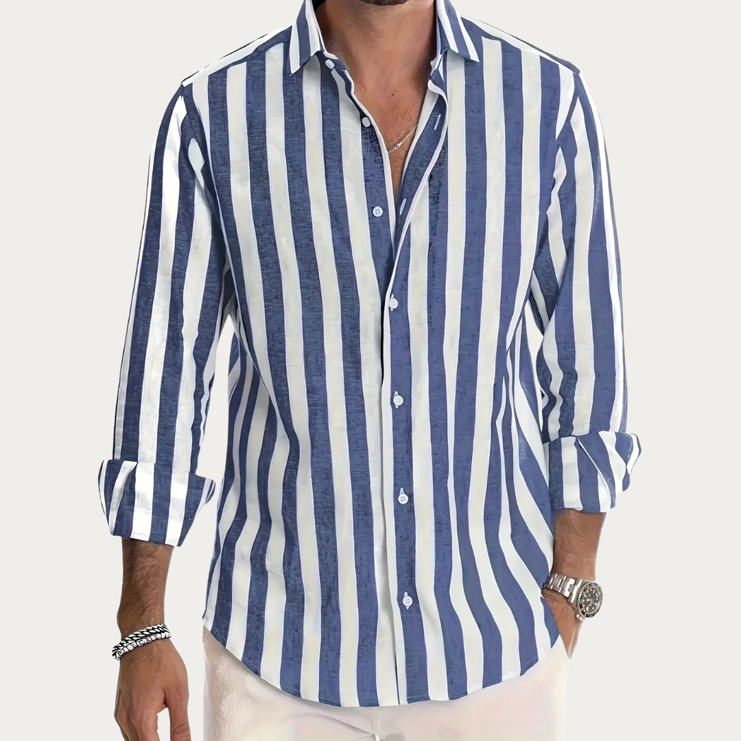 Glenn | Classic Striped Summer Shirt