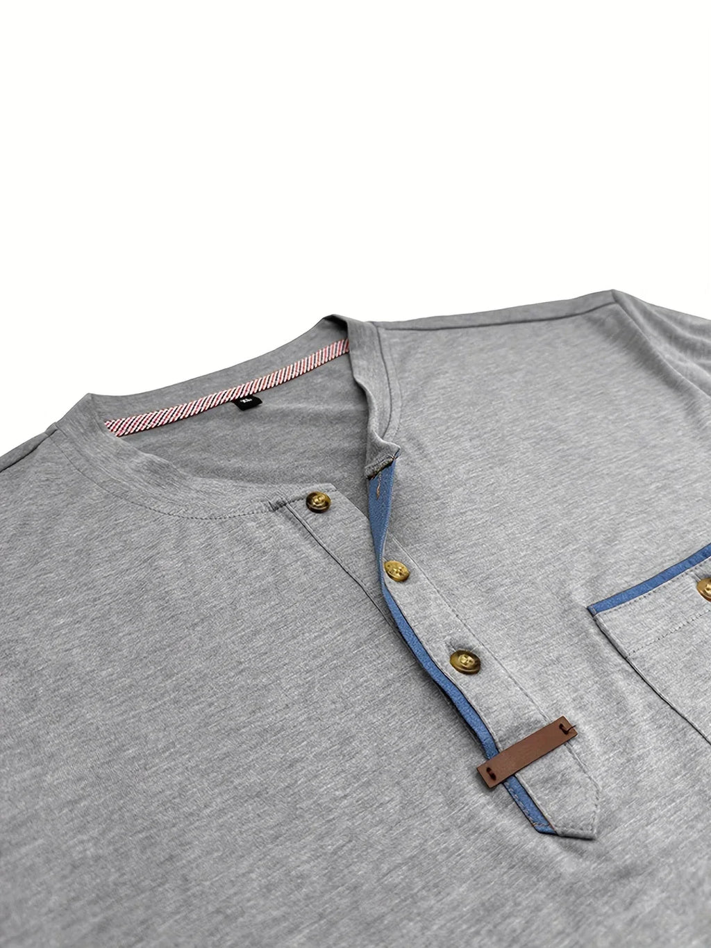 Slade | Classic Round Neck Pocket Shirt