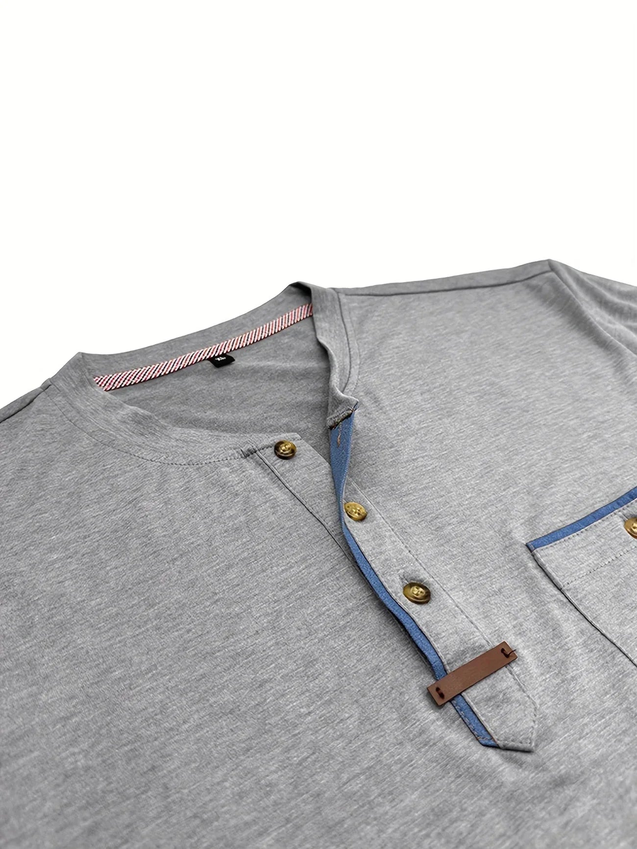 Slade | Classic Round Neck Pocket Shirt