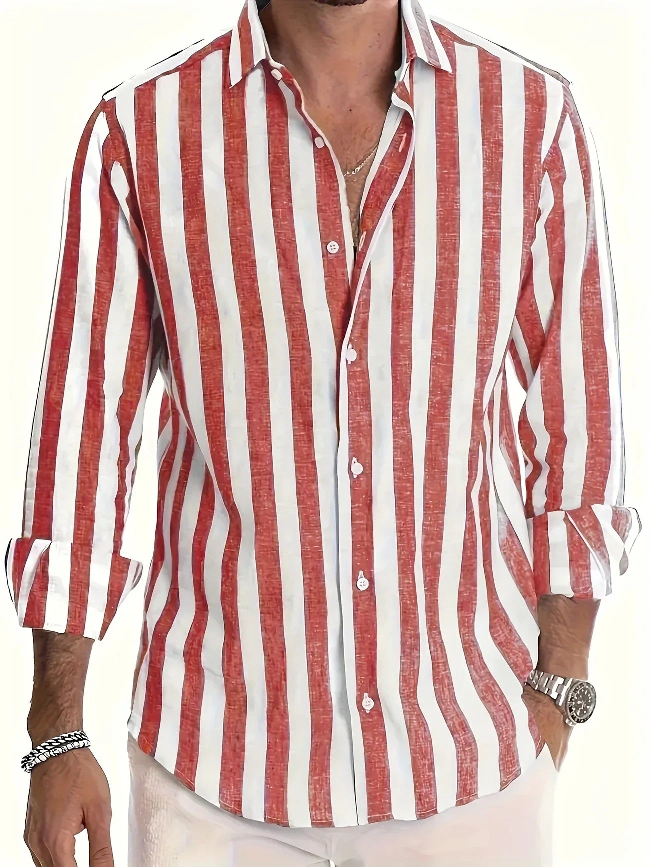 Glenn | Classic Striped Summer Shirt