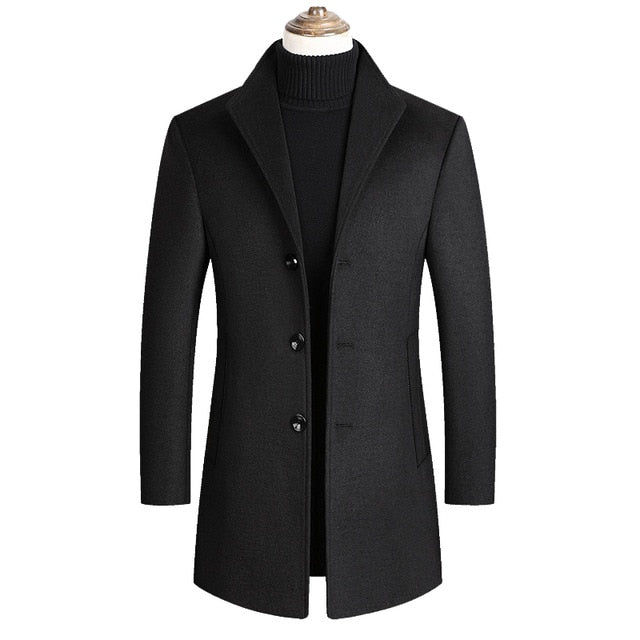 Aurelius | Elegant Longline Winter Coat