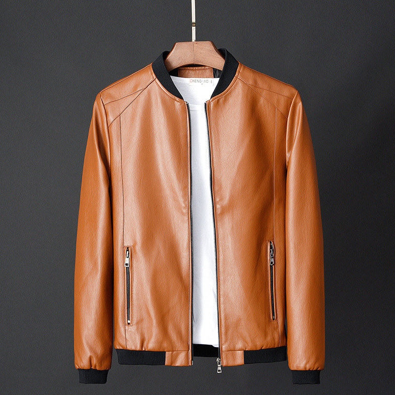 Lucius | Zip-Front Motorcycle Jacket