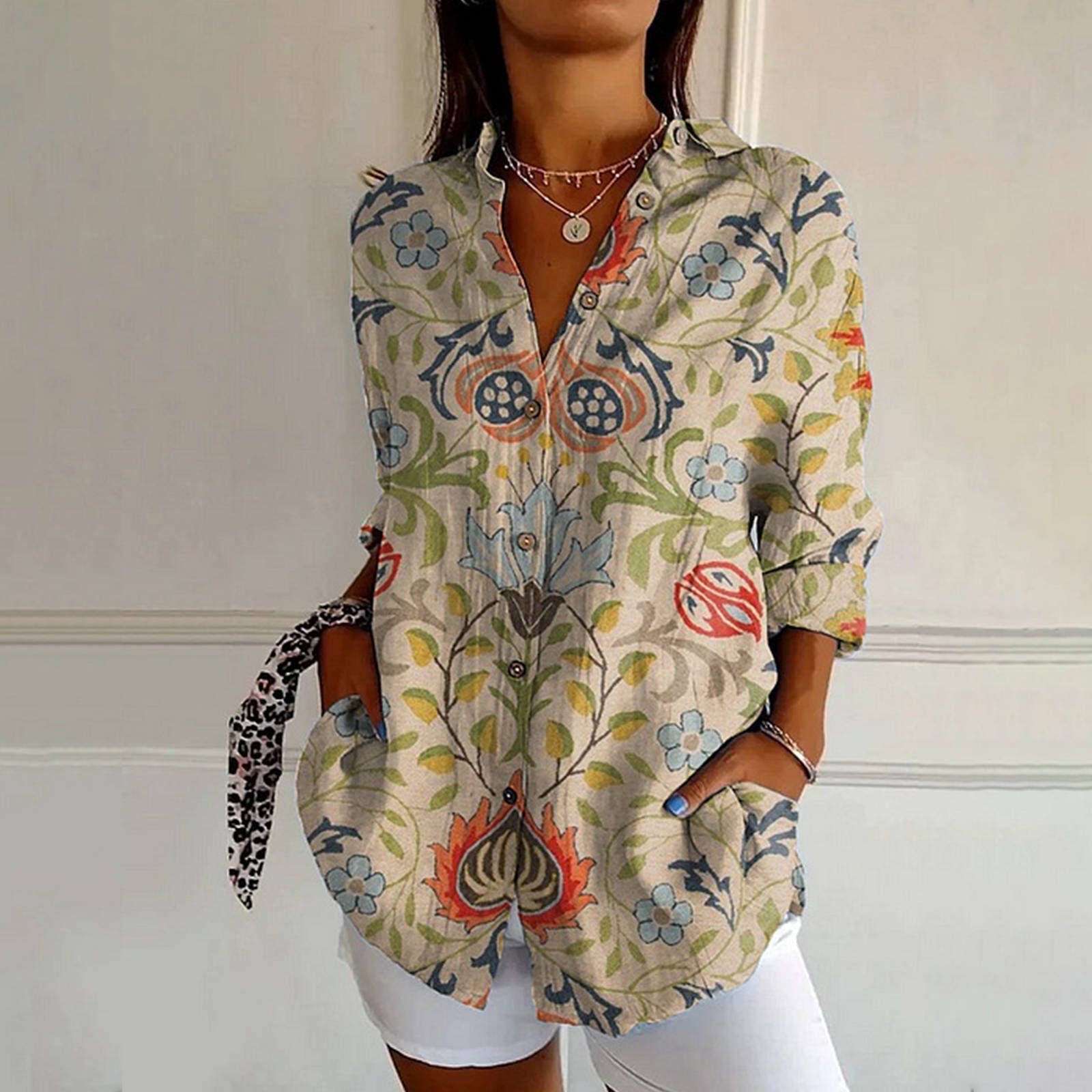 Mayla | Vintage Floral Blouse