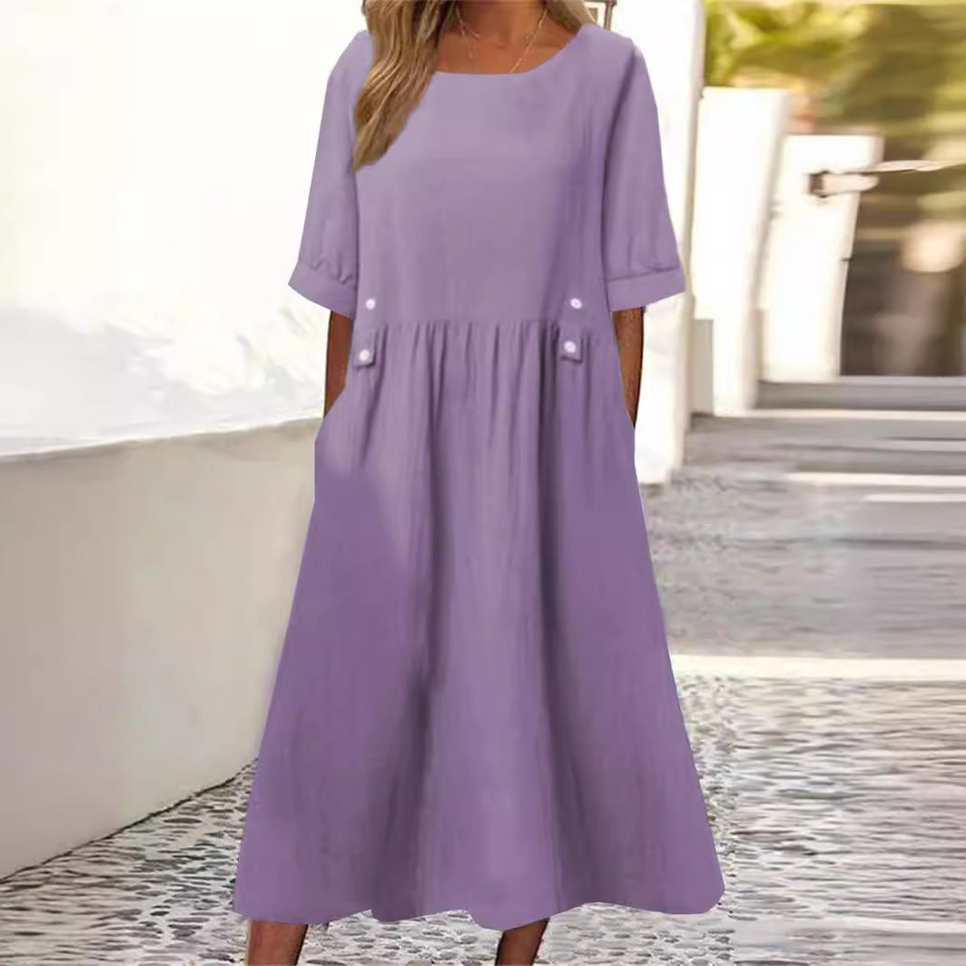 Ayra | Effortless Relaxed Midi Dress