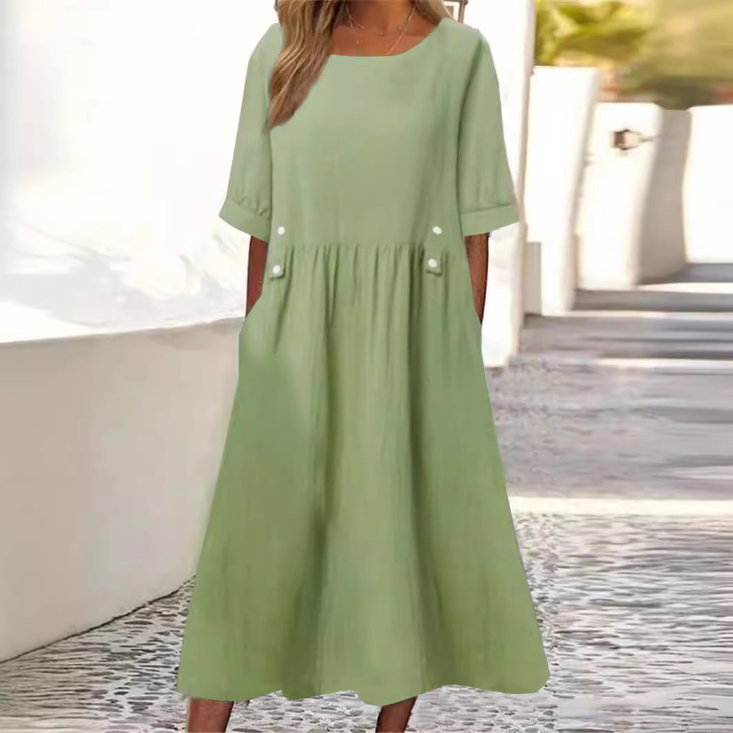 Ayra | Effortless Relaxed Midi Dress