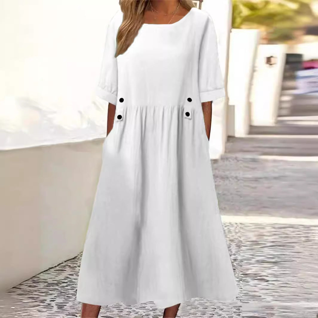 Ayra | Effortless Relaxed Midi Dress