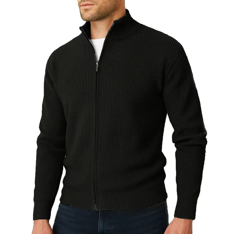 Alaric | Classic Full-Zip Cardigan