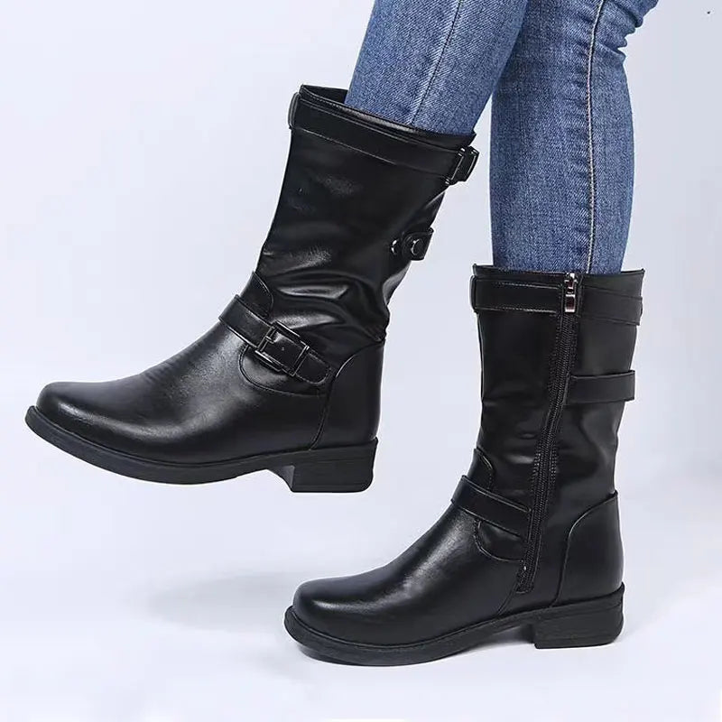 Avelyne | Urban Mid-Calf Boots