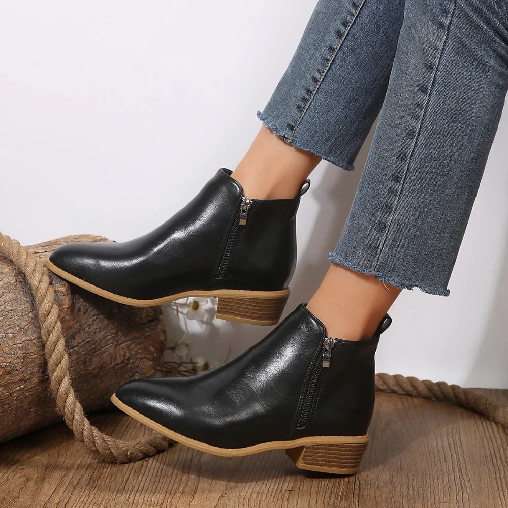 Maine | Elegant All-Day Ease Ankle Boots