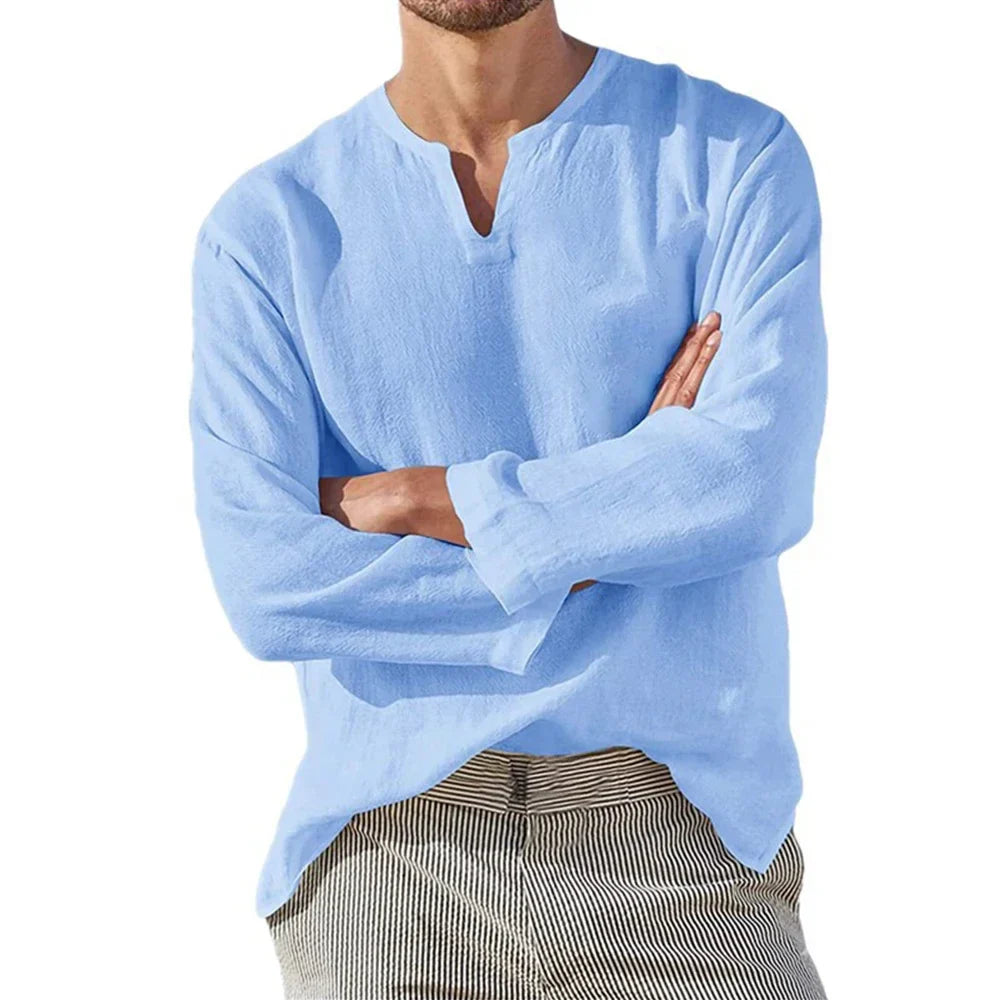 Michael | Relaxed Fit Long Sleeve Shirt