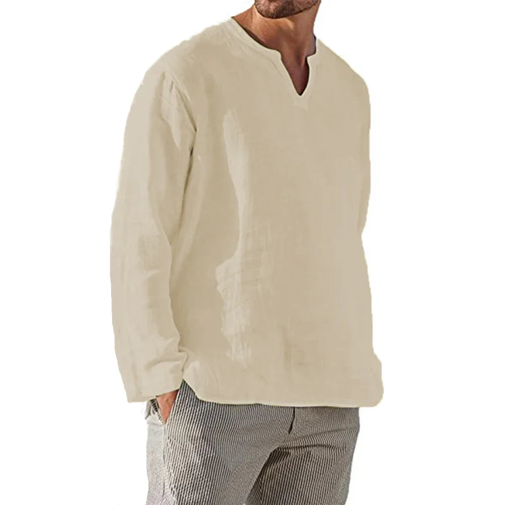 Michael | Relaxed Fit Long Sleeve Shirt