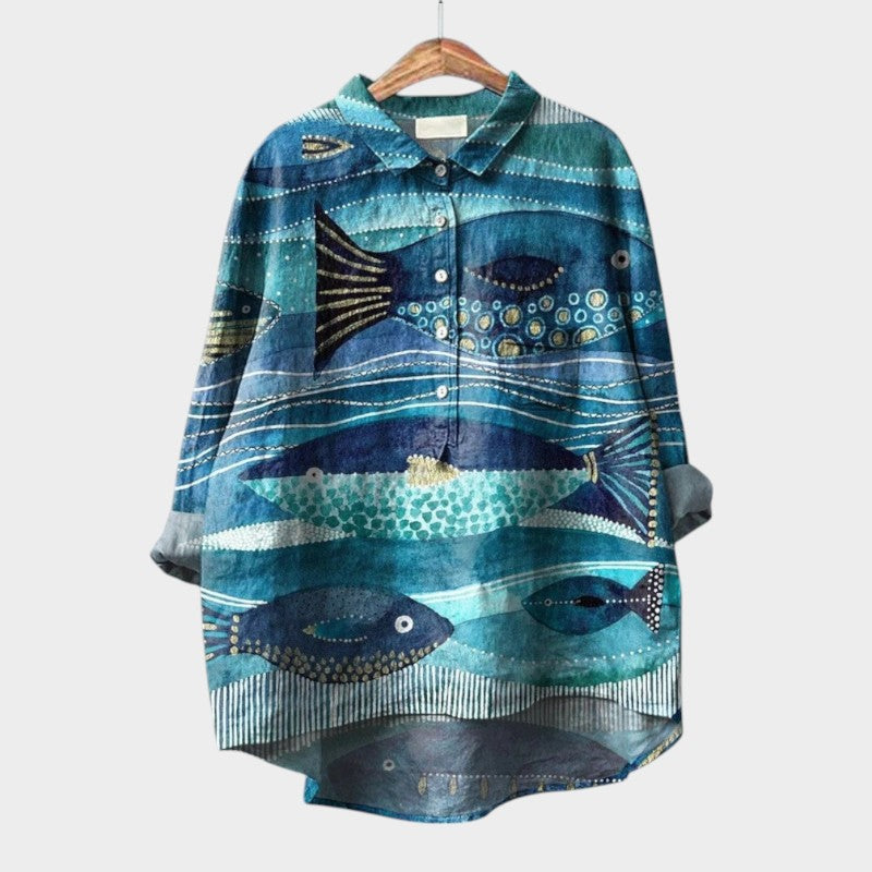 Vinnie | Classic Italian Vintage Blouse