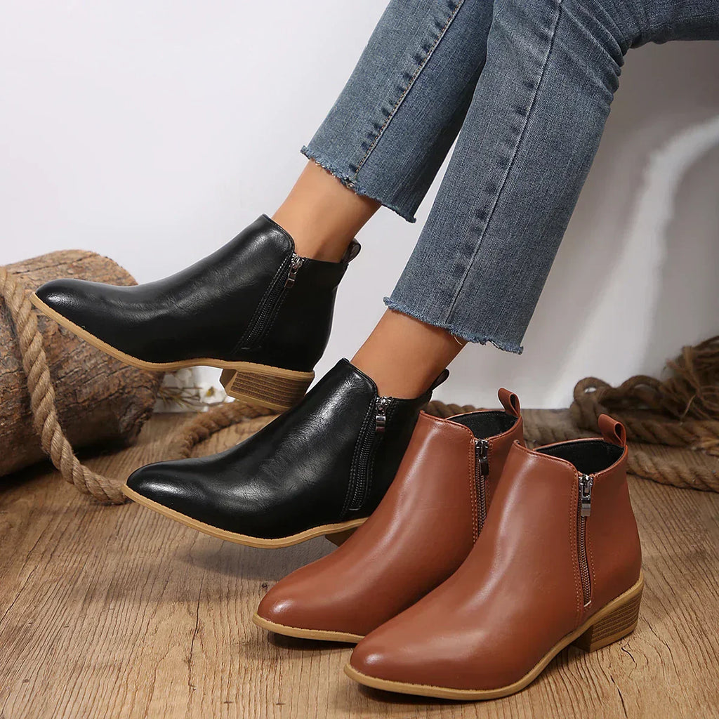 Maine | Elegant All-Day Ease Ankle Boots
