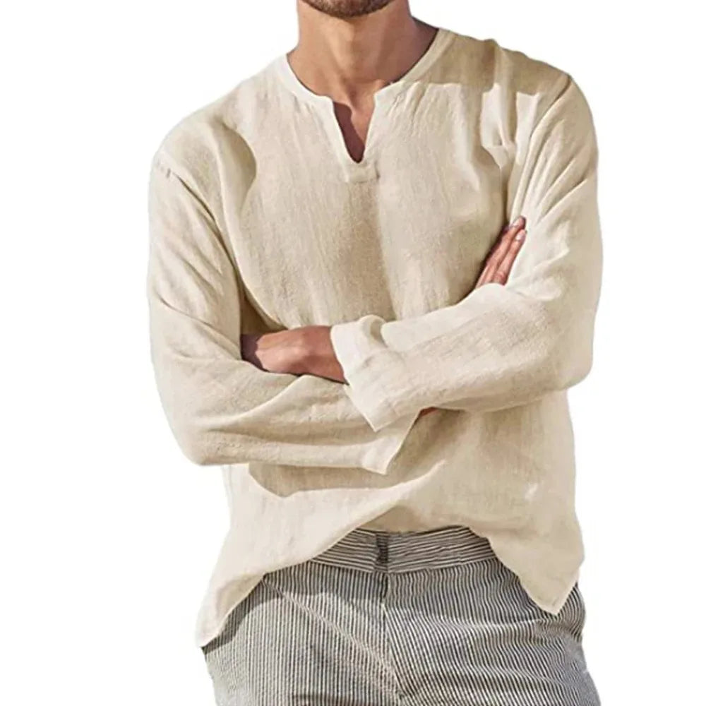 Michael | Relaxed Fit Long Sleeve Shirt