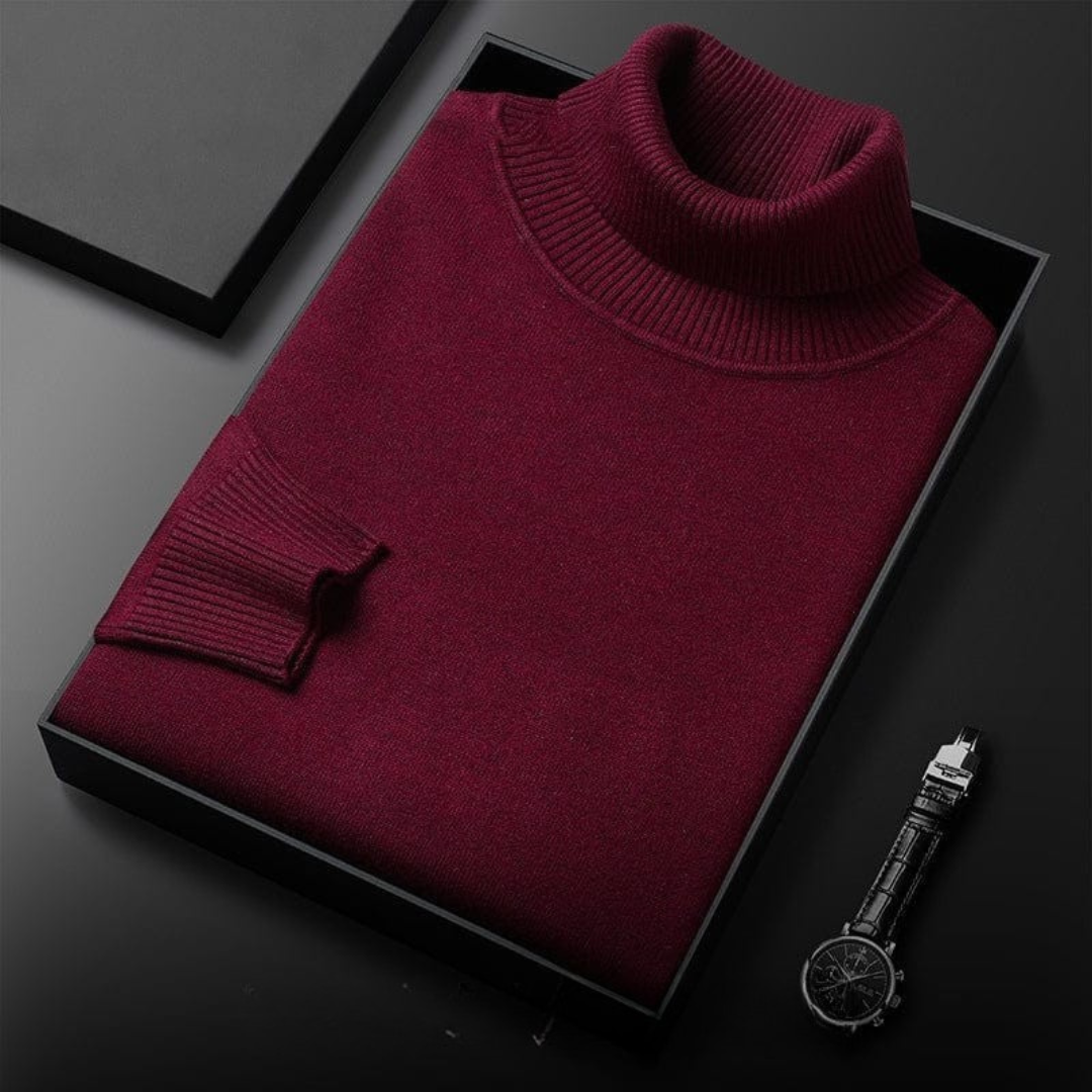 Damian | Supreme Warmth Turtleneck Sweater