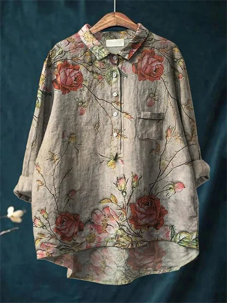 Amita | Vintage Floral Blouse