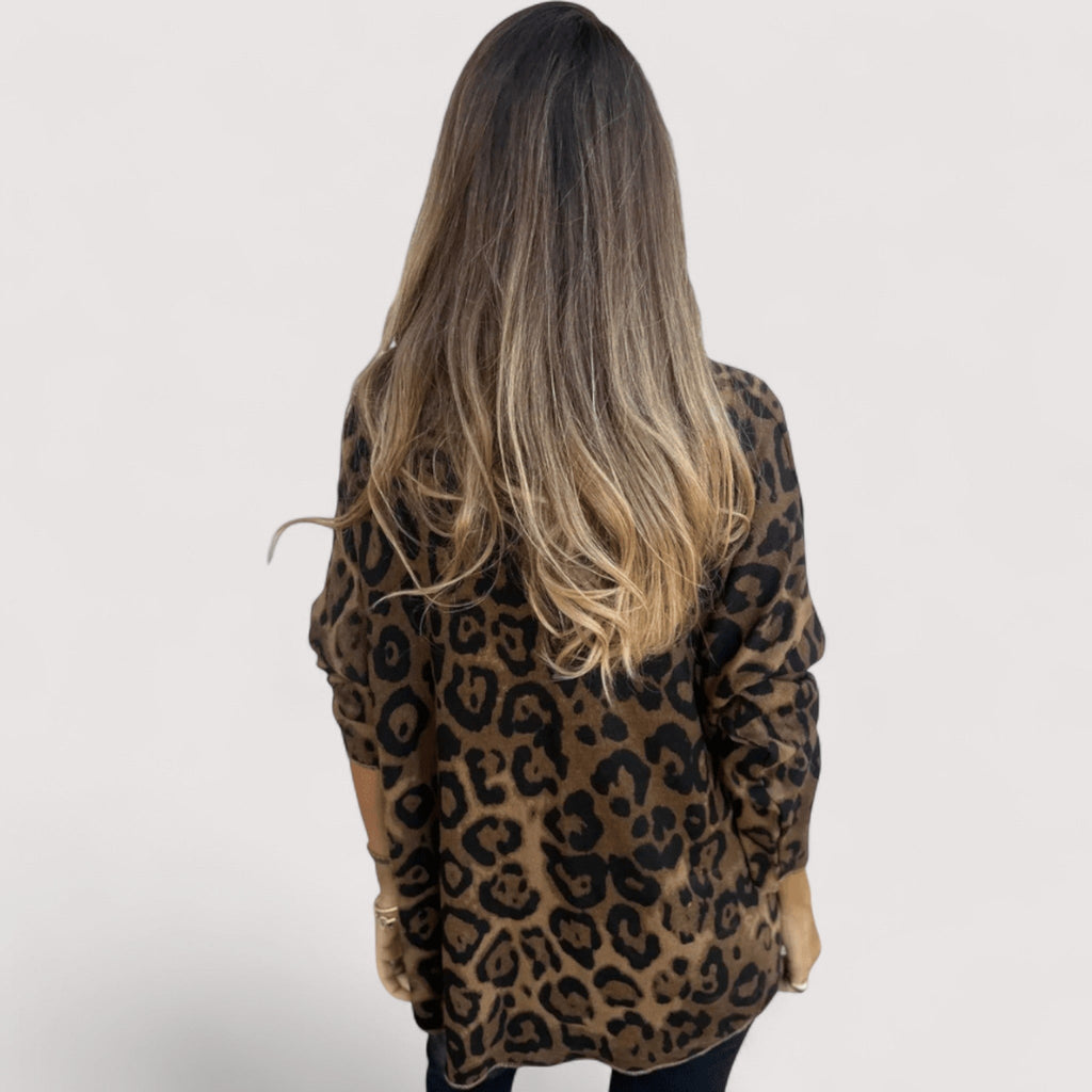 Arlina | Classic Leopard Print Top