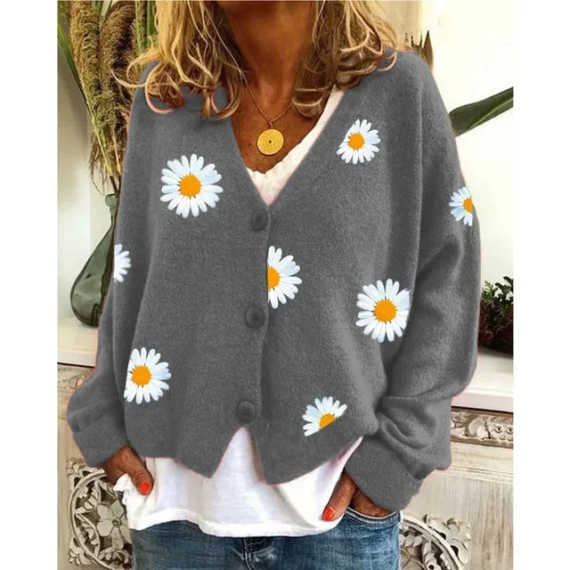 Alaina | Charming Daisy Cardigan
