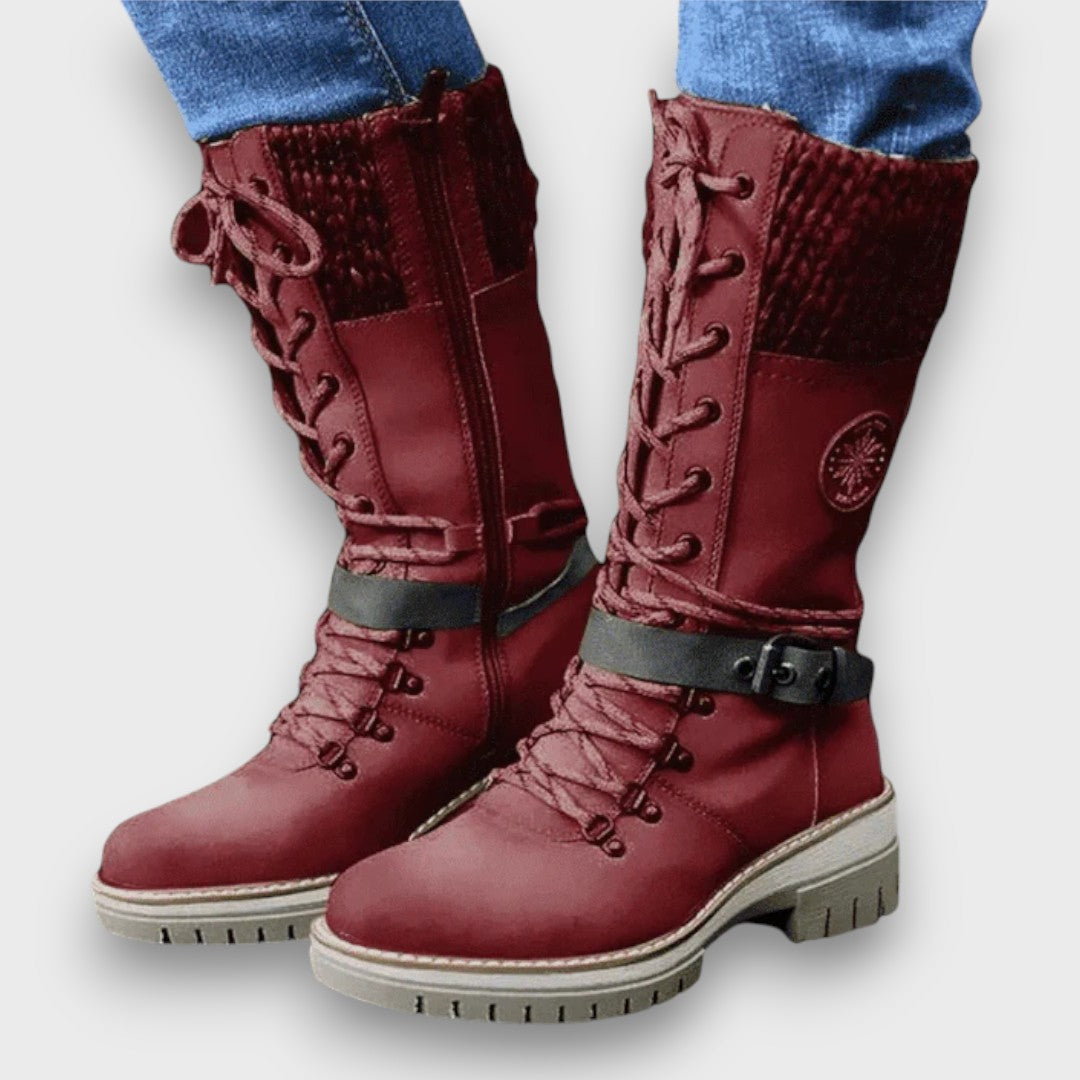 Ferlie | Lace Up Winter Boots