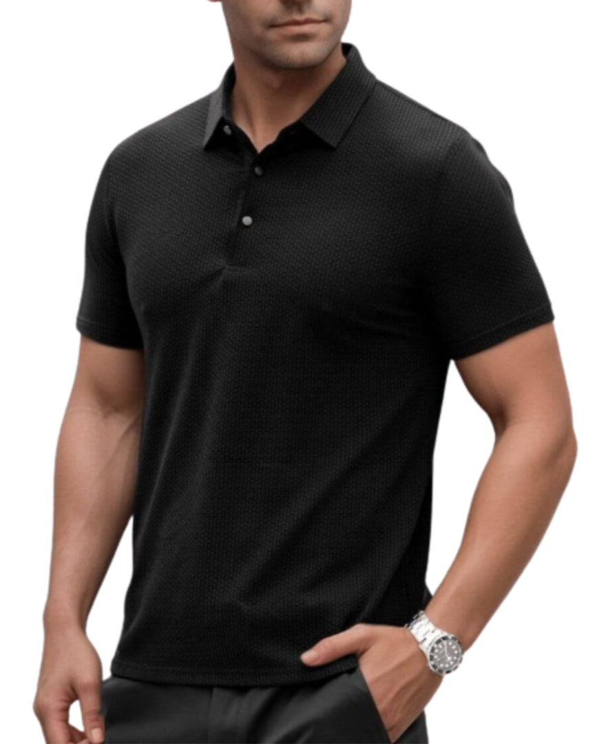 Rony | Classic Weave Polo Shirt