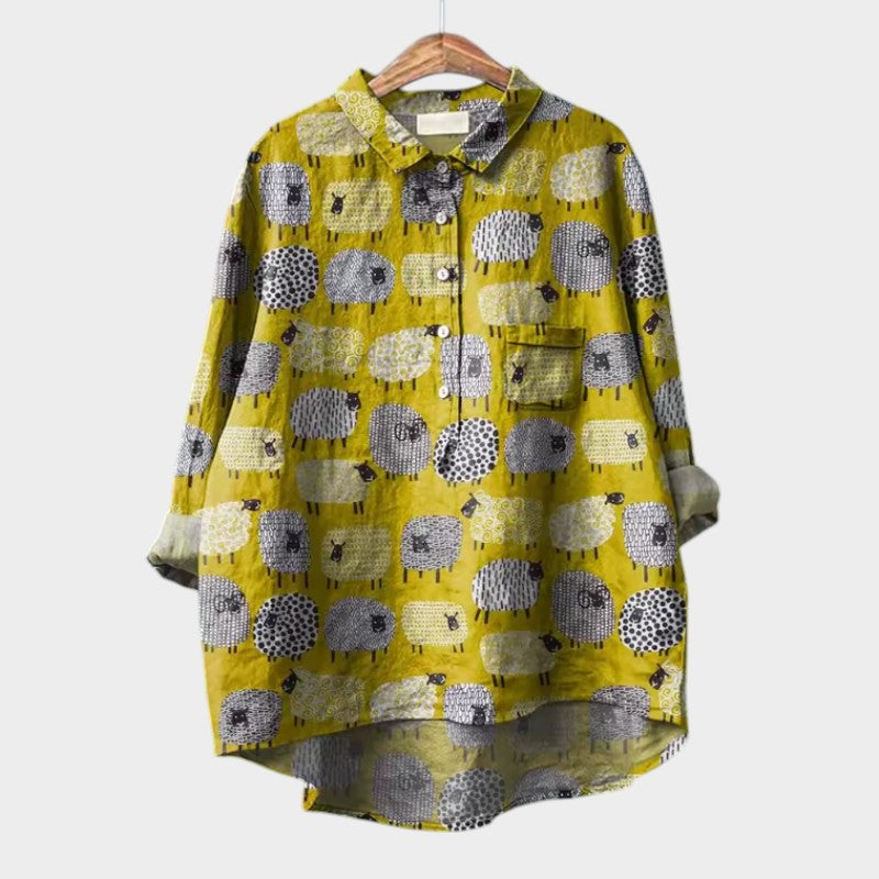 Vinnie | Classic Italian Vintage Blouse